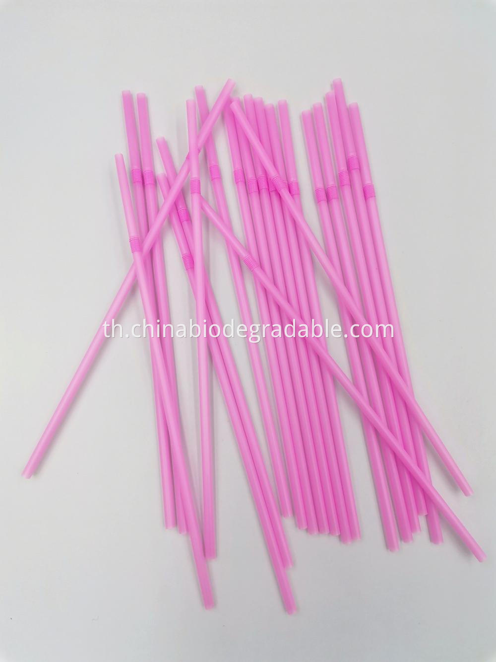 Compostable Disposable Flexible PLA Straws